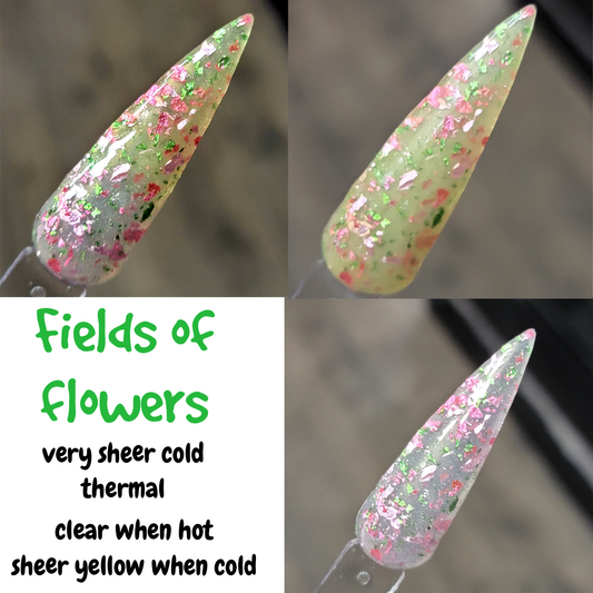 Field of flowers  (thermal)